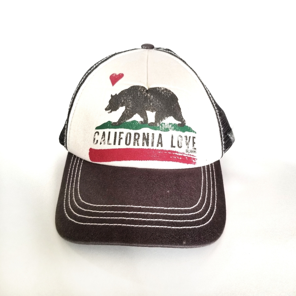 🌼Billabong Trucker Hat  - California Love Pitstop Trucker Hat  Vintage Y2K